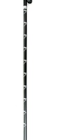 Телескопические палки для скандинавской ходьбы Kaiser Sport Kaiser Sport Nordic Walking Black