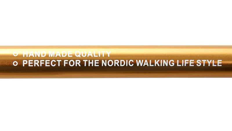 Телескопические палки для скандинавской ходьбы Kaiser Sport. Kaiser Sport Nordic Walking Gold